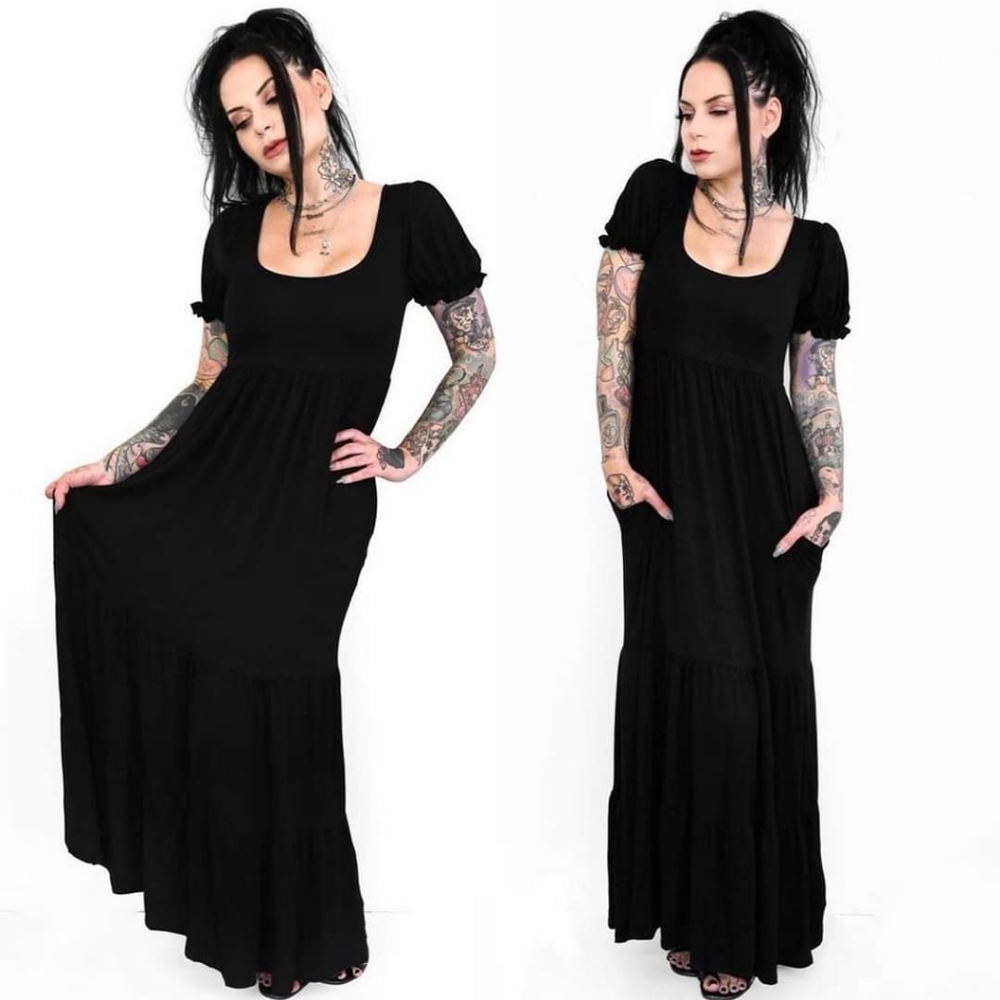 Foxblood Edith Dress